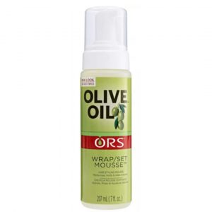 olive oil wrap mousse - feuchtigkeitspflege für braids